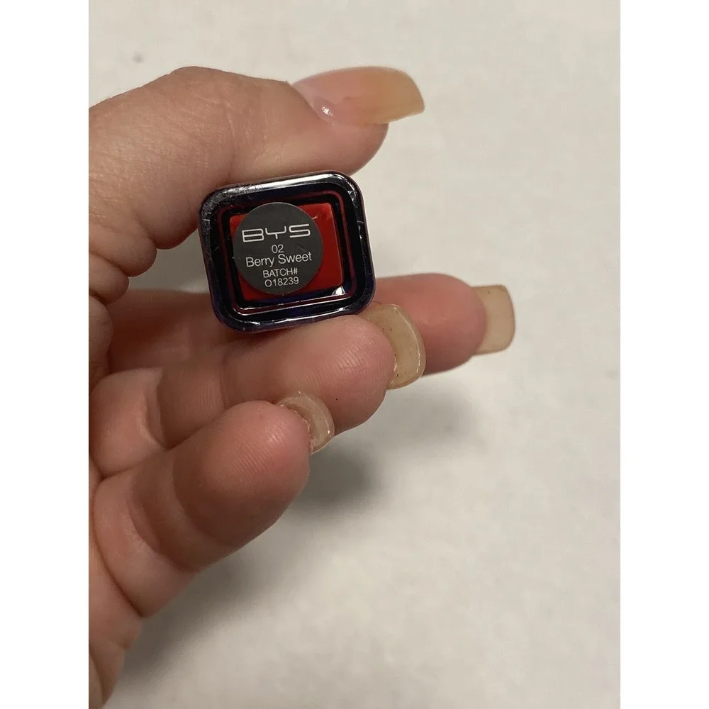 BYS METAL LIPS cream lipstick‎ BERRY SWEET red 02